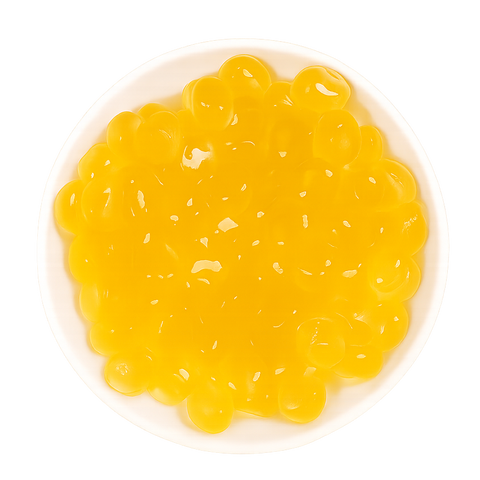 Agar Pearl-Mango Flavour | 1kg | 芒果寒天脆啵啵晶球