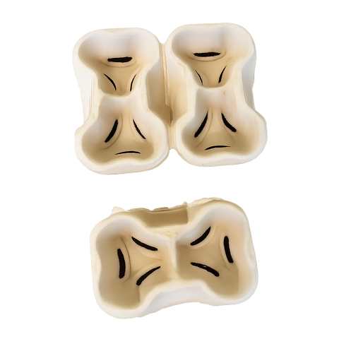 Eco-Friendly 4 to 2 Tear-Off Cup Tray | 环保纸浆可撕四分二杯托