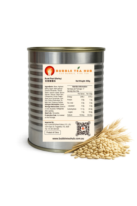 barley oat burst pearl 850g by Bubble Tea Hub