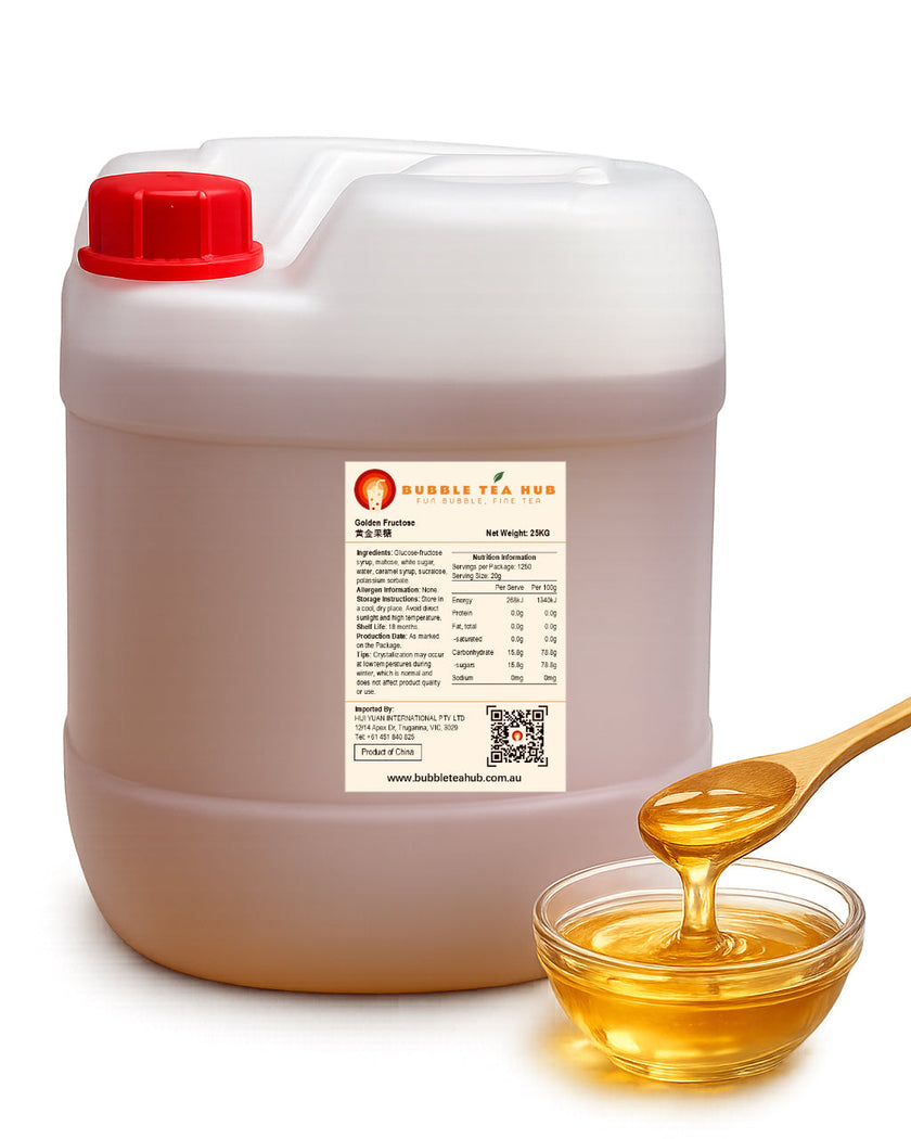 Golden Fructose Syrup 25kg | Bubble Tea Hub Melbourne