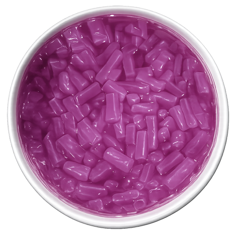 grape coconut jelly topping