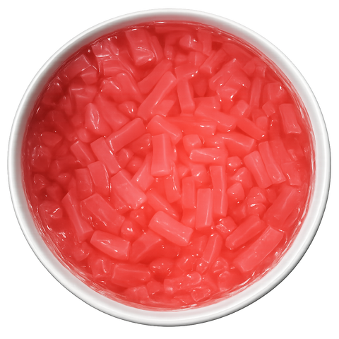 strawberry coconut jelly topping